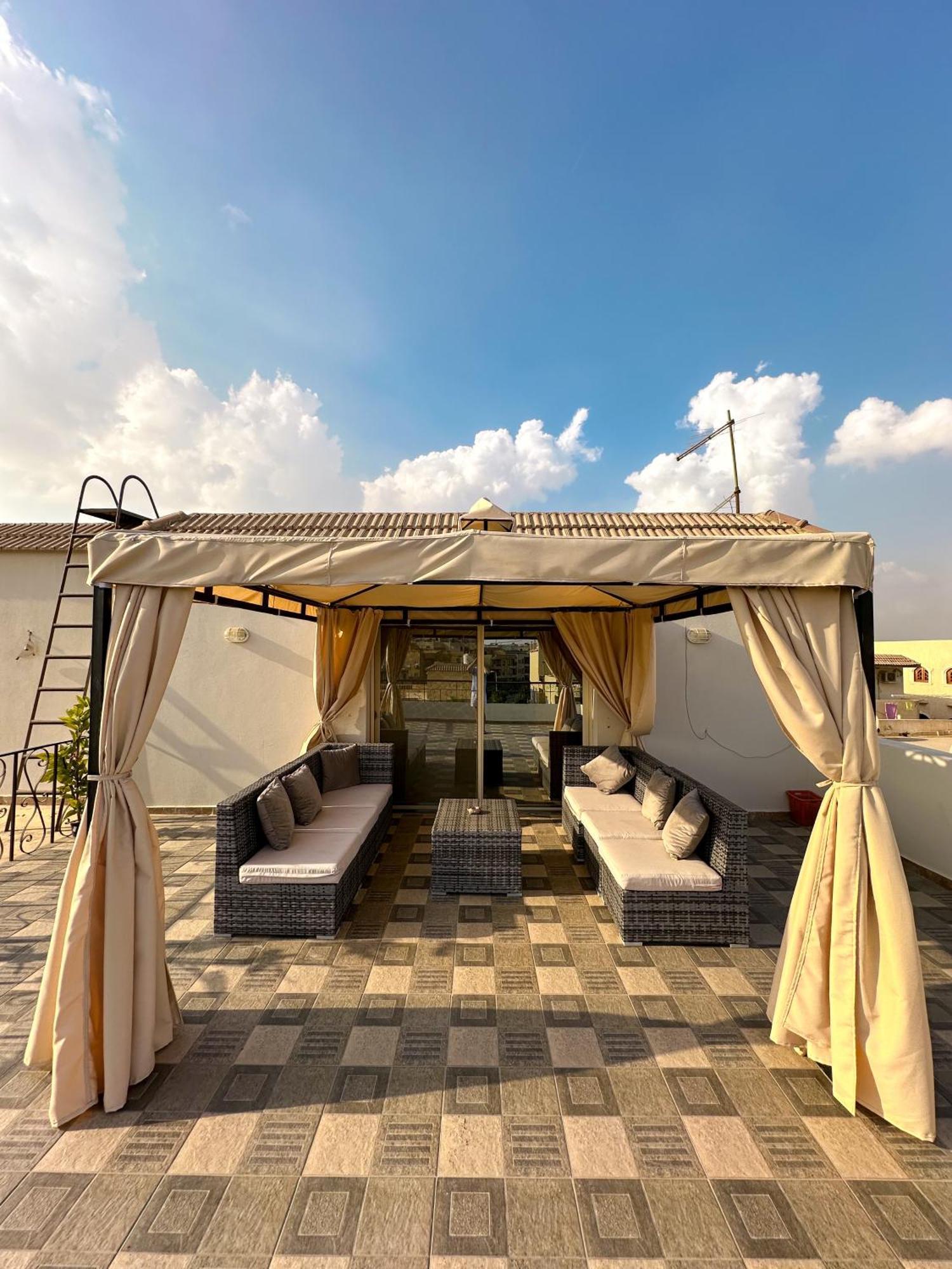 2Bd Apartment In A Rooftop With A Private Terrace Kairó Kültér fotó