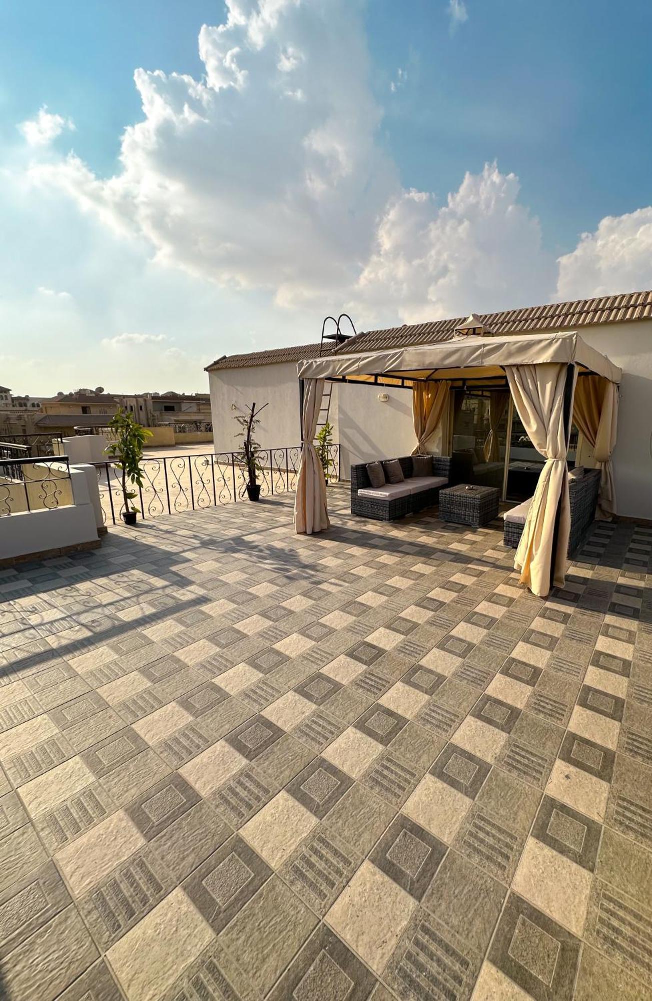 2Bd Apartment In A Rooftop With A Private Terrace Kairó Kültér fotó
